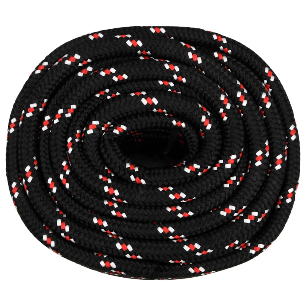 Brodski konop crni 20 mm 100 m od polipropilena