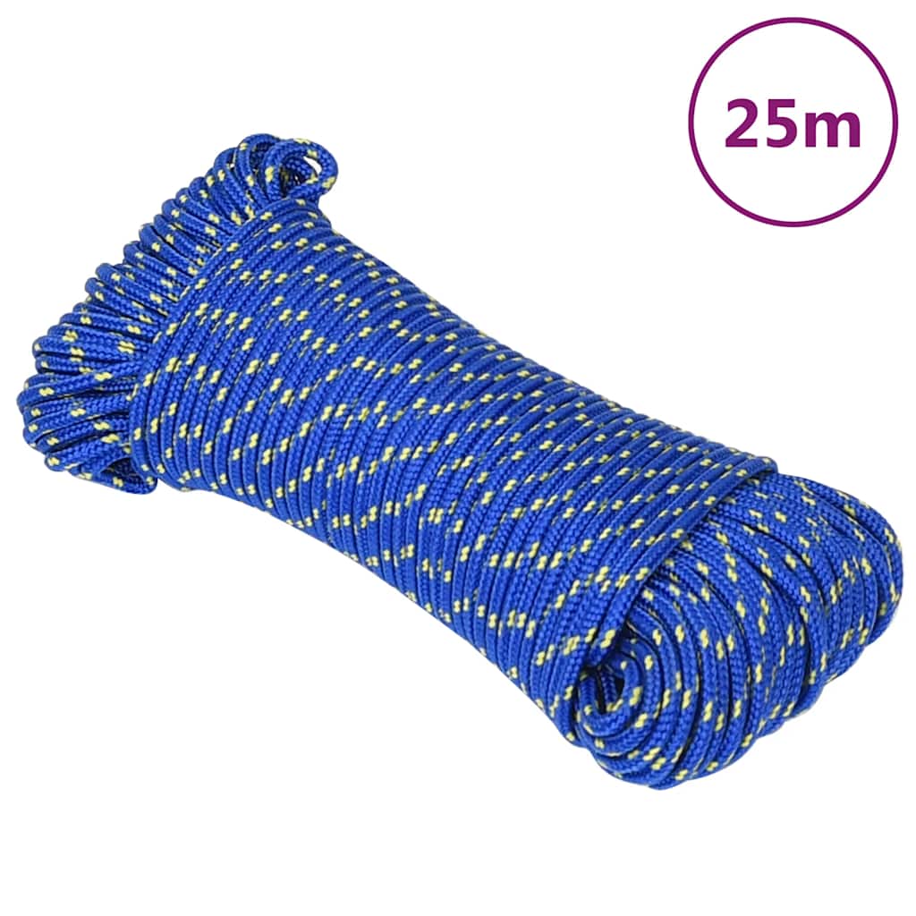 Brodski konop plavi 4 mm 25 m od polipropilena