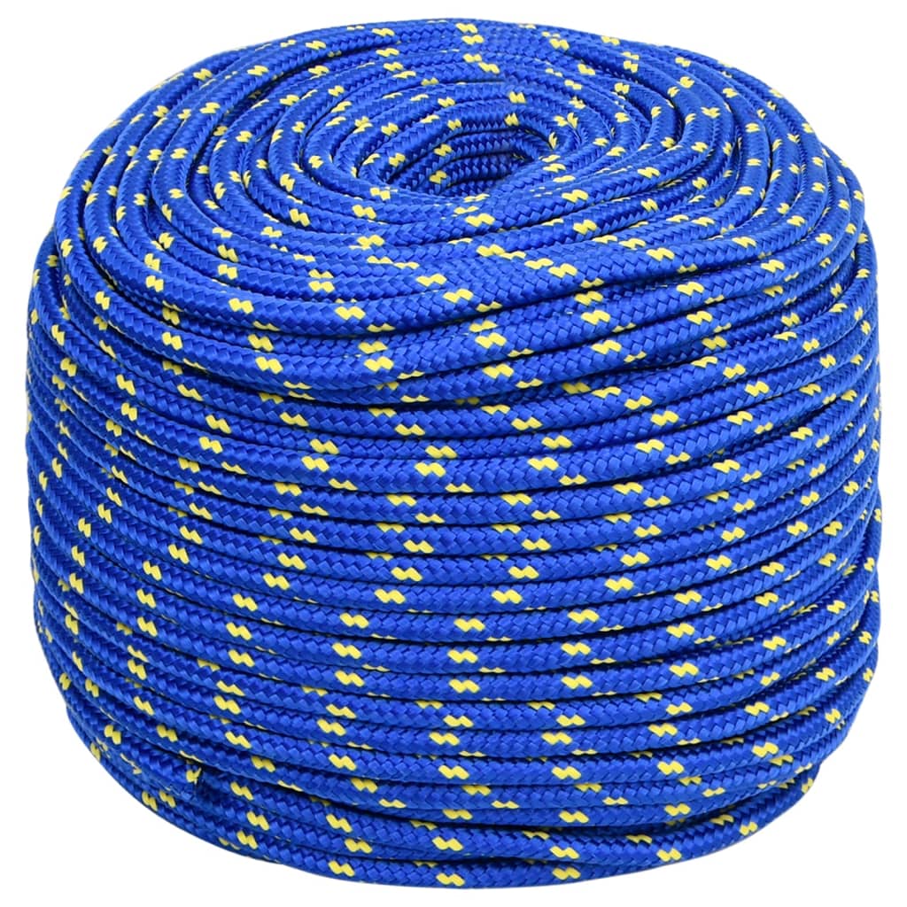 Brodski konop plavi 8 mm 250 m od polipropilena
