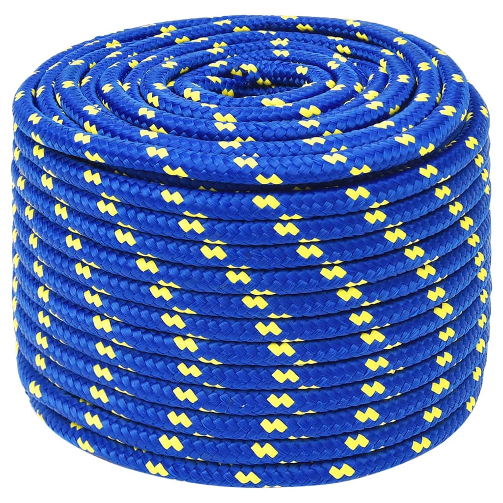 Brodski konop plavi 14 mm 100 m od polipropilena