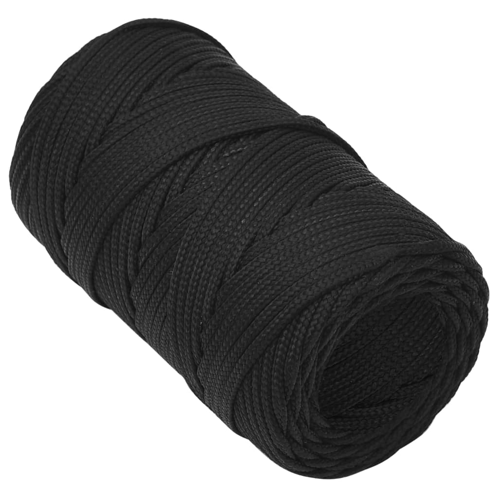 Brodski konop tamnocrni 2 mm 250 m od polipropilena