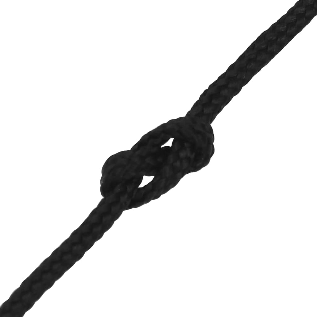 Brodski konop tamnocrni 3 mm 50 m od polipropilena