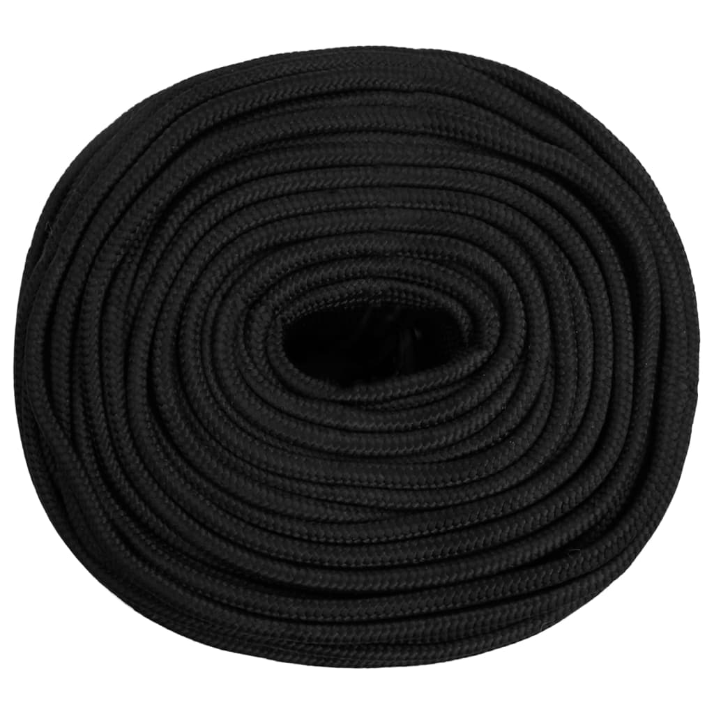 Brodski konop tamnocrni 6 mm 250 m od polipropilena