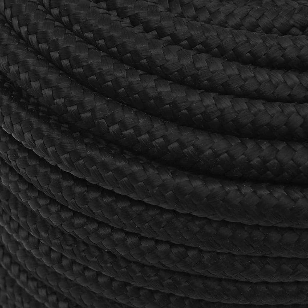 Brodski konop tamnocrni 12 mm 25 m od polipropilena