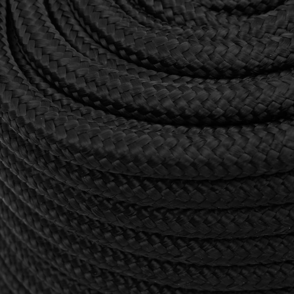 Brodski konop tamnocrni 16 mm 50 m od polipropilena