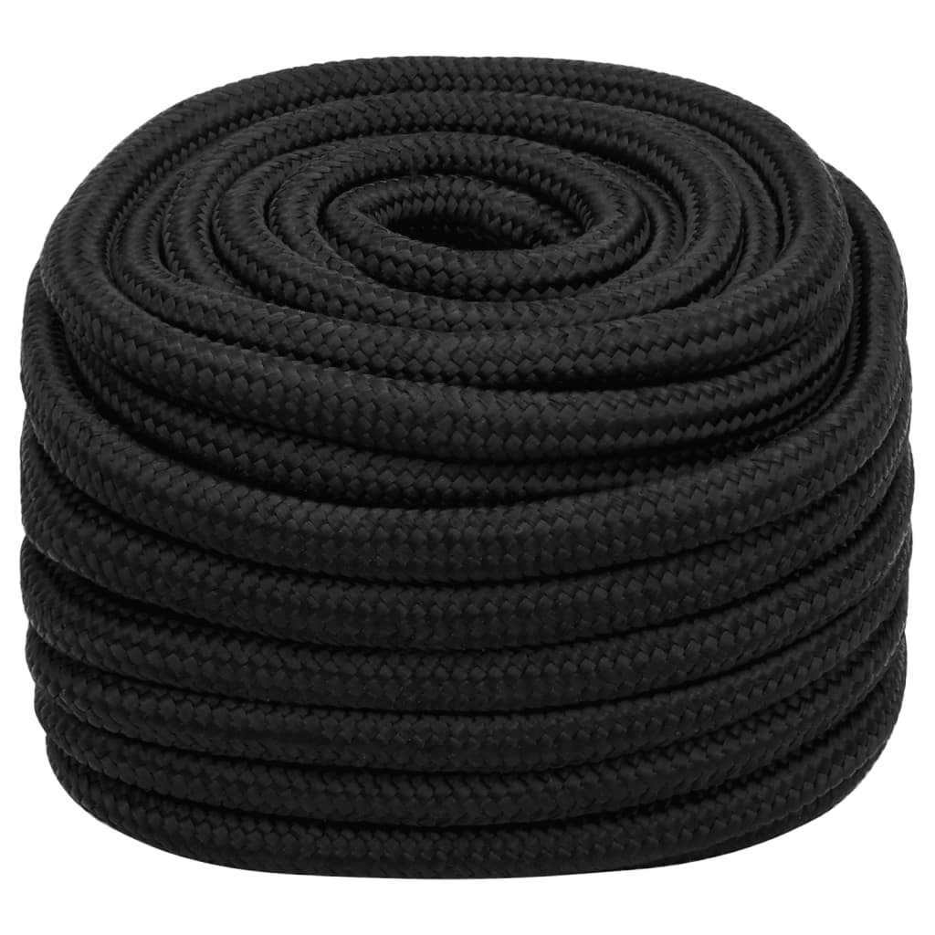 Brodski konop tamnocrni 20 mm 100 m od polipropilena