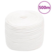 Brodski konop svjetlobijeli 8 mm 500 m od polipropilena
