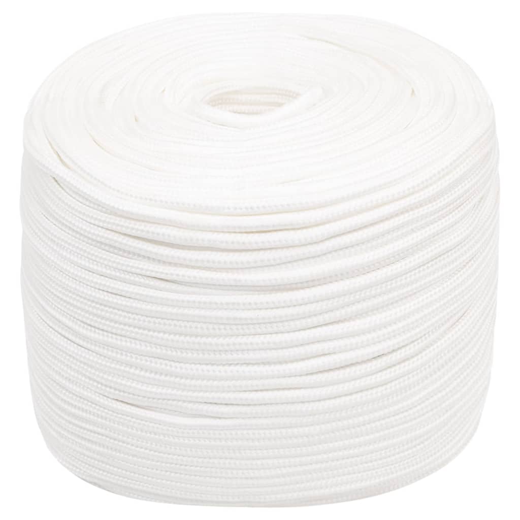 Brodski konop svjetlobijeli 8 mm 500 m od polipropilena