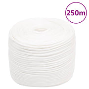 Brodski konop svjetlobijeli 10 mm 250 m od polipropilena