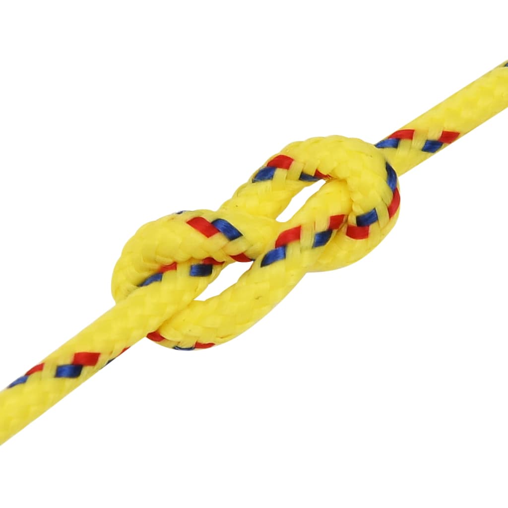 Brodski konop žuti 2 mm 25 m od polipropilena