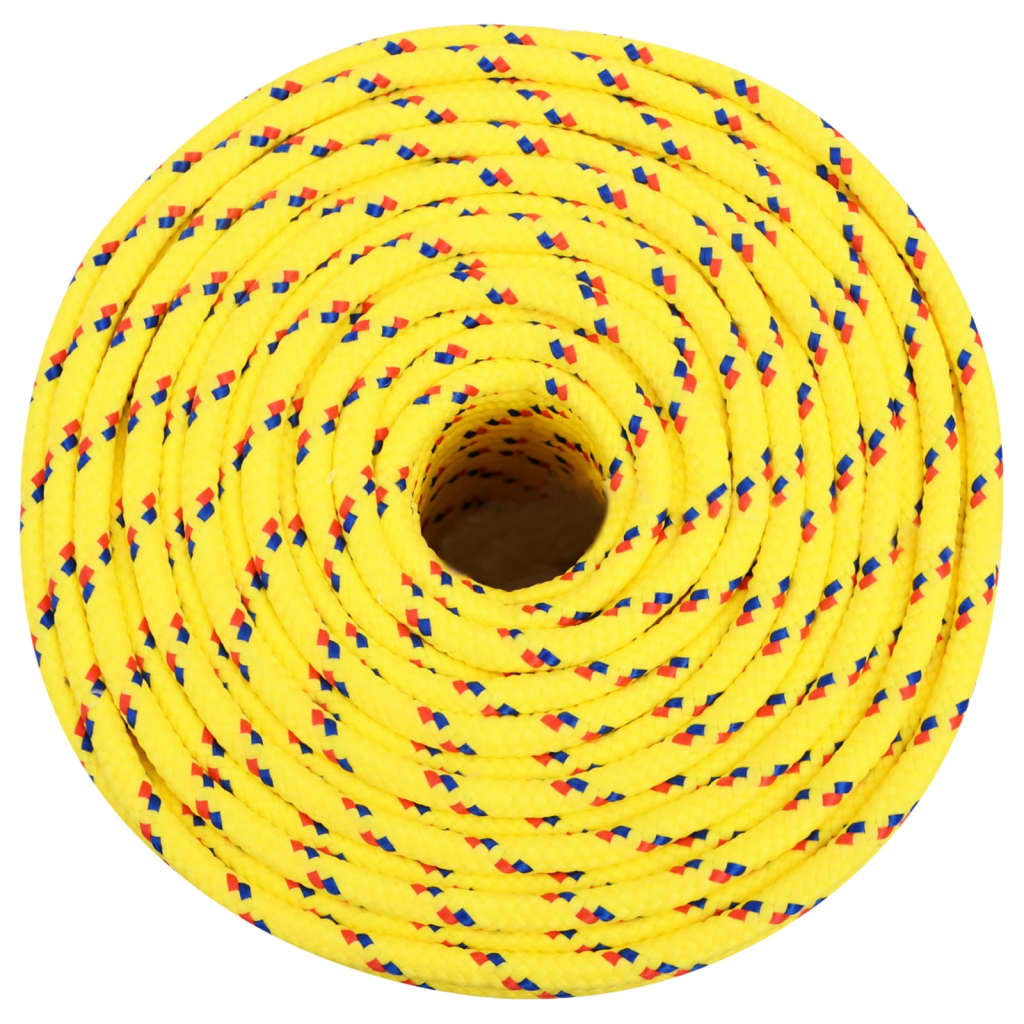 Brodski konop žuti 8 mm 500 m od polipropilena
