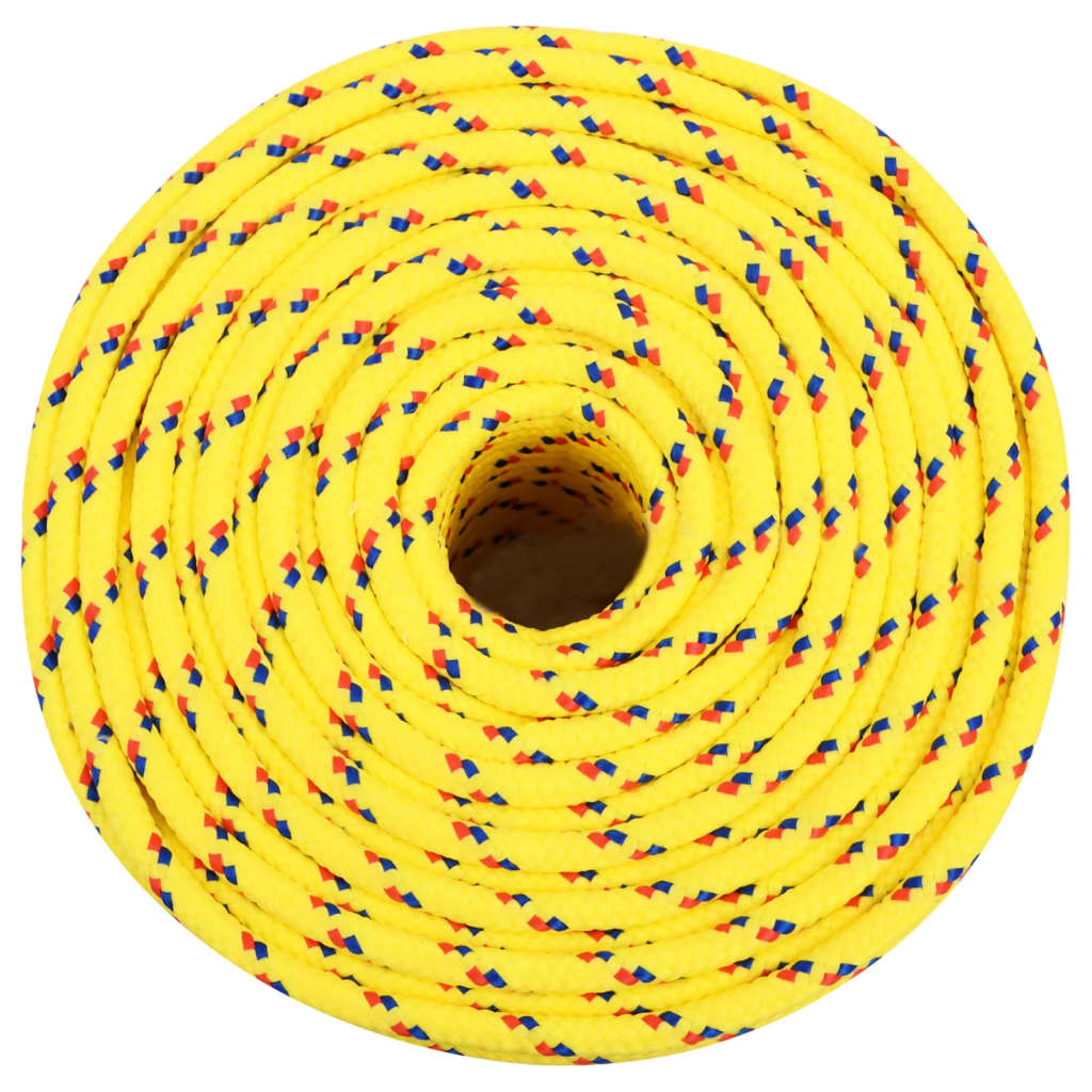 Brodski konop žuti 10 mm 100 m od polipropilena