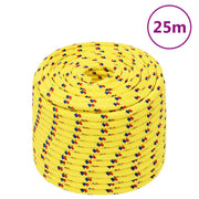 Brodski konop žuti 12 mm 25 m od polipropilena