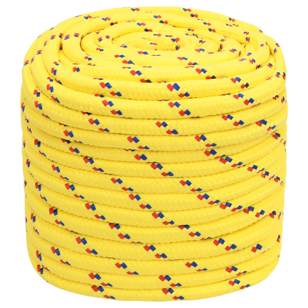 Brodski konop žuti 16 mm 100 m od polipropilena