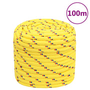 Brodski konop žuti 18 mm 100 m od polipropilena