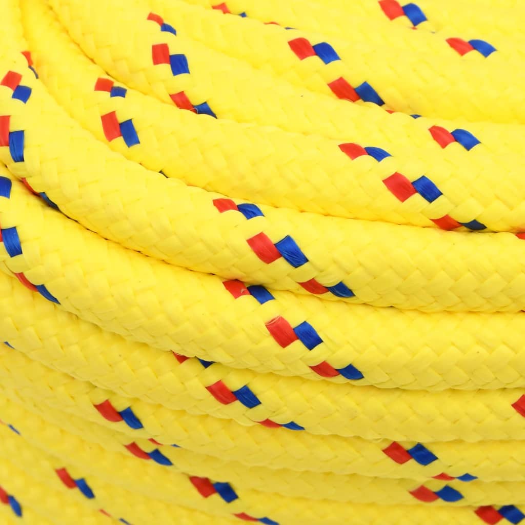 Brodski konop žuti 18 mm 100 m od polipropilena