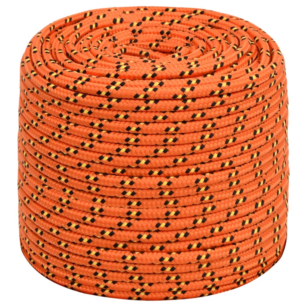 Brodski konop narančasto 6 mm 250 m od polipropilena