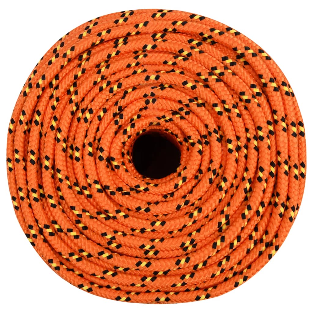 Brodski konop narančasti 8 mm 50 m od polipropilena