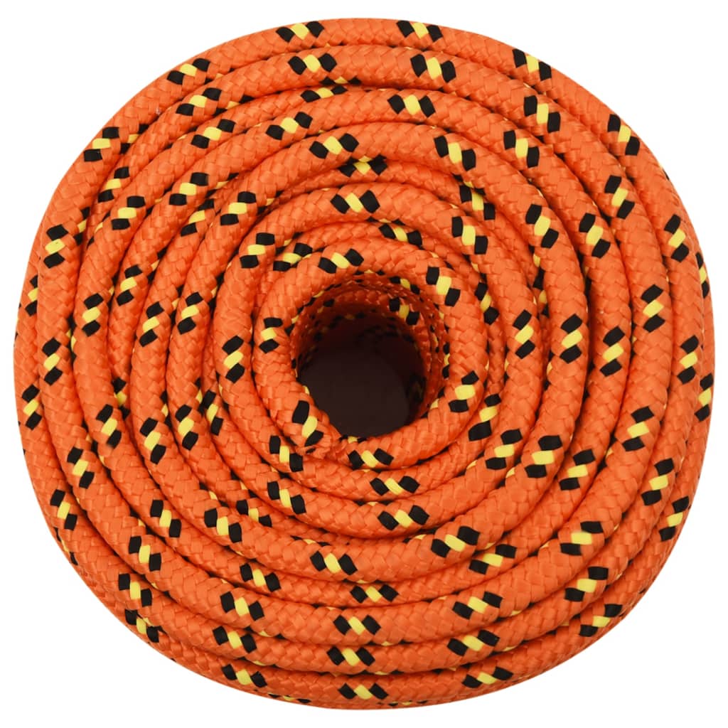 Brodski konop narančasti 12 mm 50 m od polipropilena