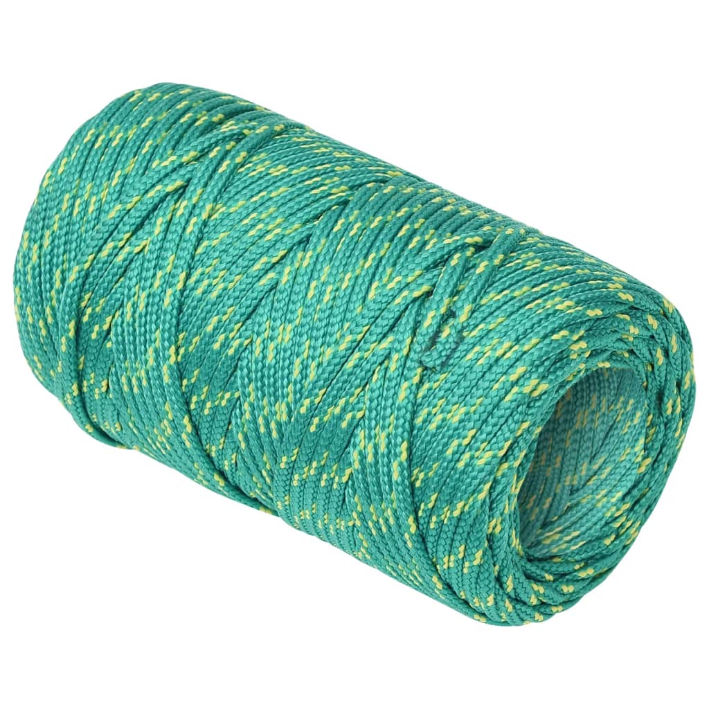 Brodski konop zeleni 2 mm 100 m od polipropilena