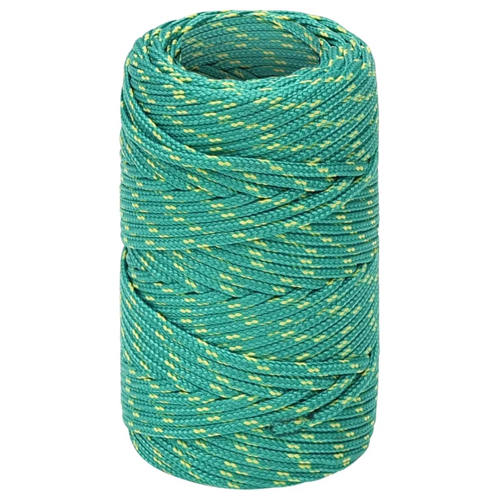 Brodski konop zeleni 2 mm 500 m od polipropilena