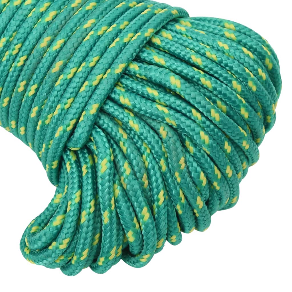 Brodski konop zeleni 5 mm 50 m od polipropilena
