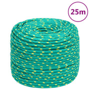 Brodski konop zeleni 6 mm 25 m od polipropilena