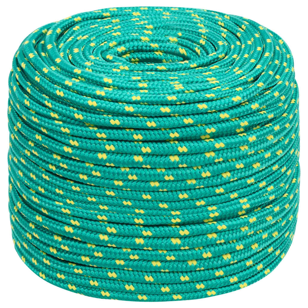 Brodski konop zeleni 8 mm 50 m od polipropilena
