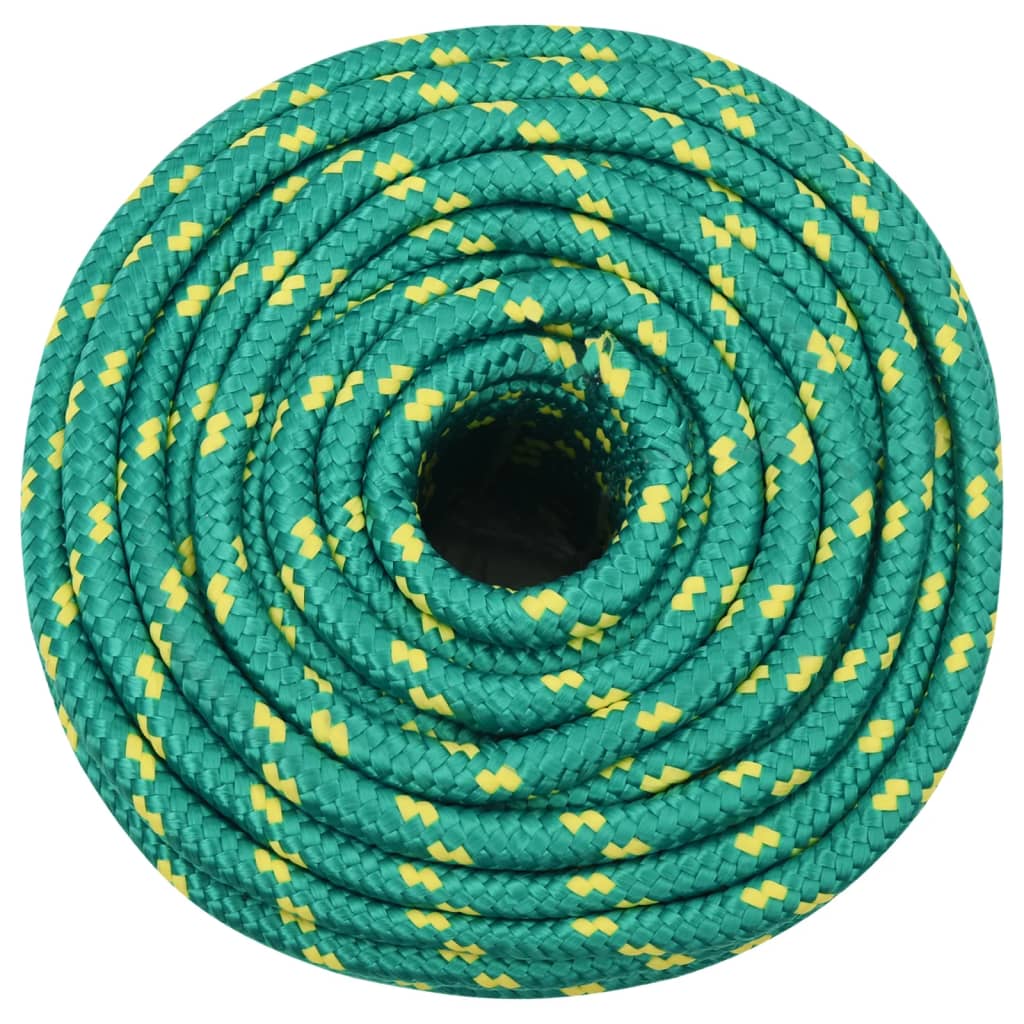 Brodski konop zeleni 12 mm 25 m od polipropilena