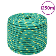 Brodski konop zeleni 12 mm 250 m od polipropilena