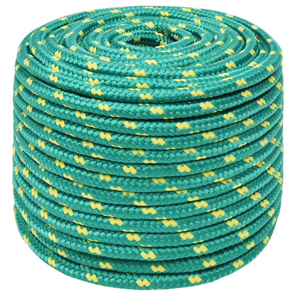 Brodski konop zeleni 14 mm 50 m od polipropilena