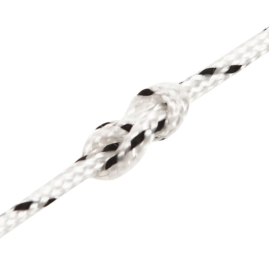 Pleteni brodski konop bijeli 2 mm x 25 m poliesterski