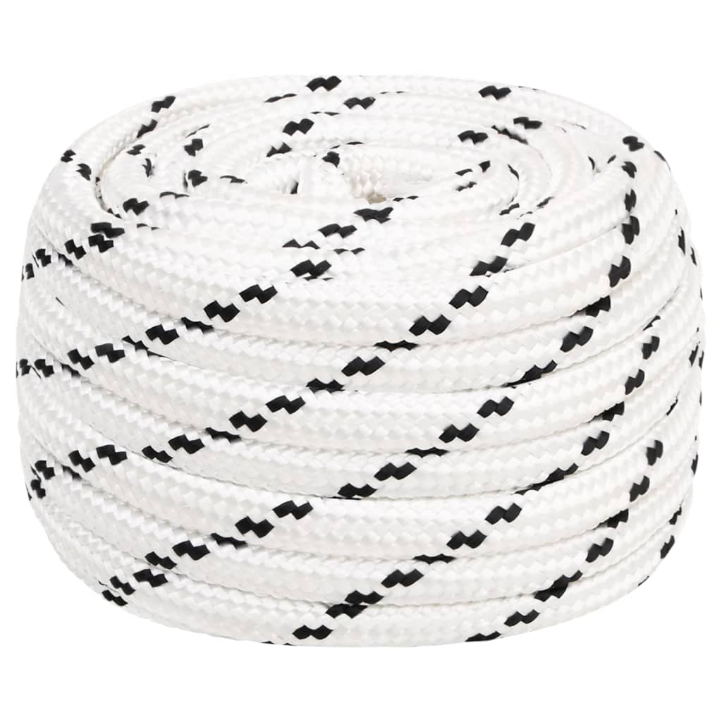 Radno uže bijeli 18 mm 50 m poliestersko