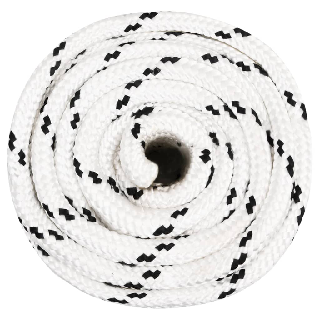 Radno uže bijeli 18 mm 100 m poliestersko
