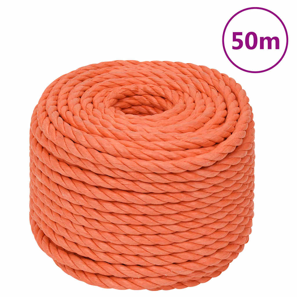 Radno uže narančasti 20 mm 50 m od polipropilena