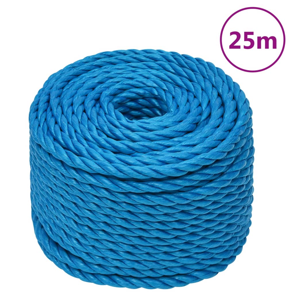 Radno uže plavi 10 mm 25 m od polipropilena