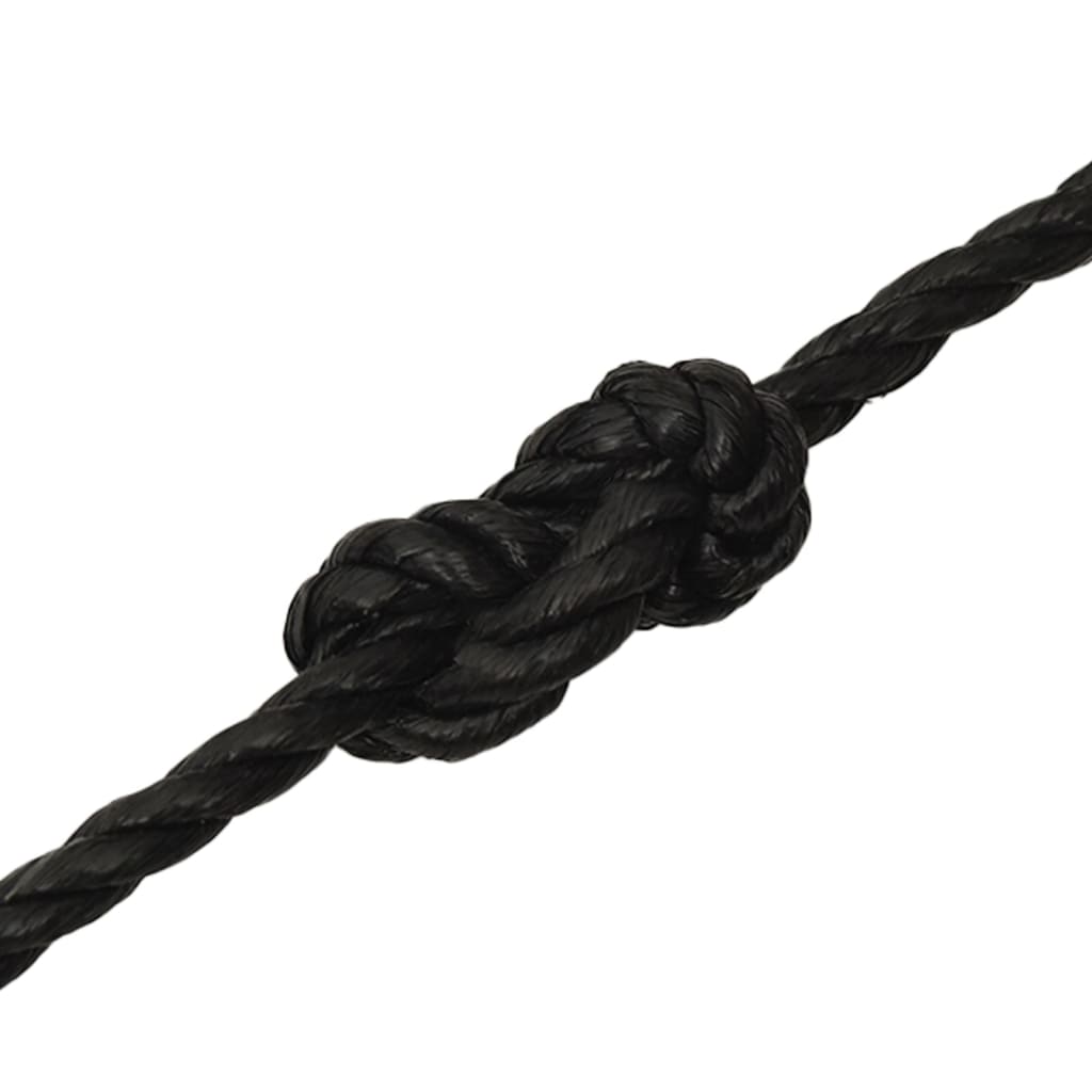 Radno uže crni 14 mm 25 m od polipropilena