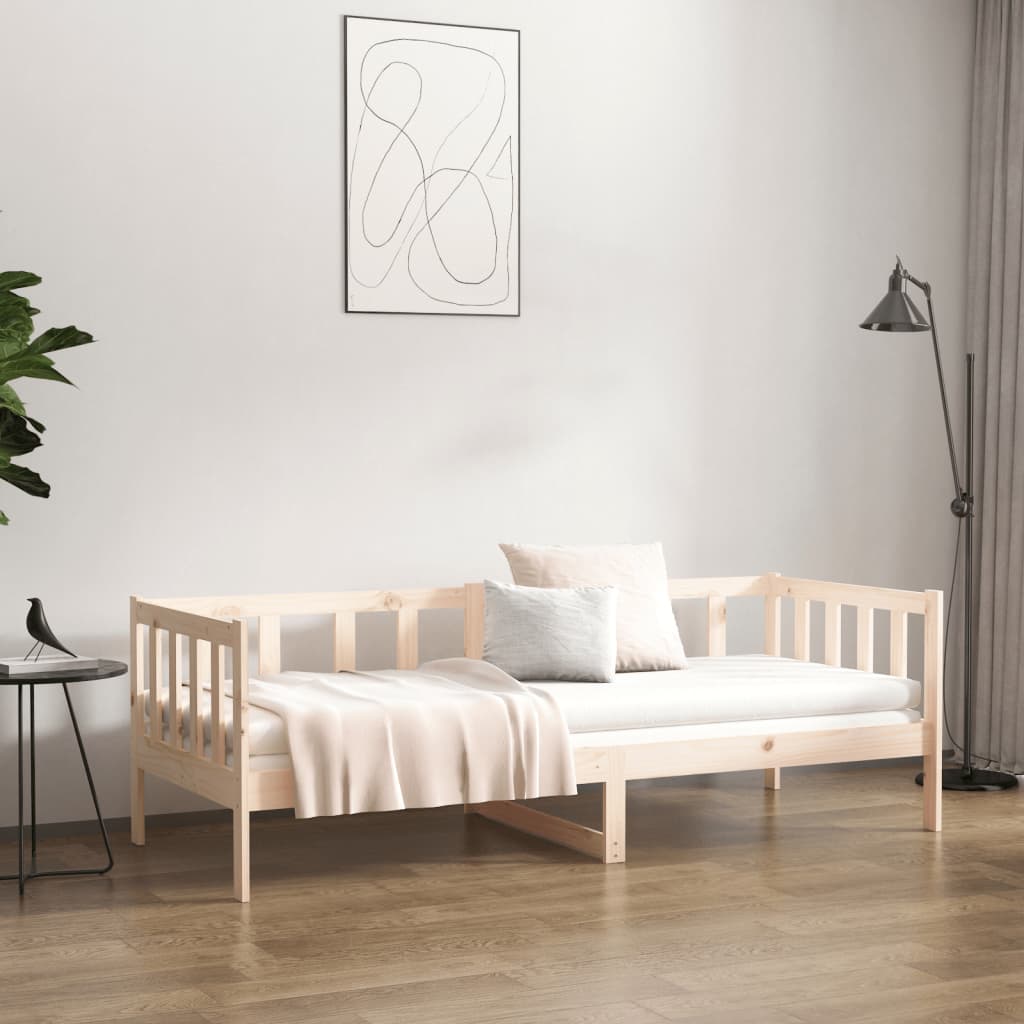 Dnevni krevet bez madraca 90 x 190 cm od masivne borovine