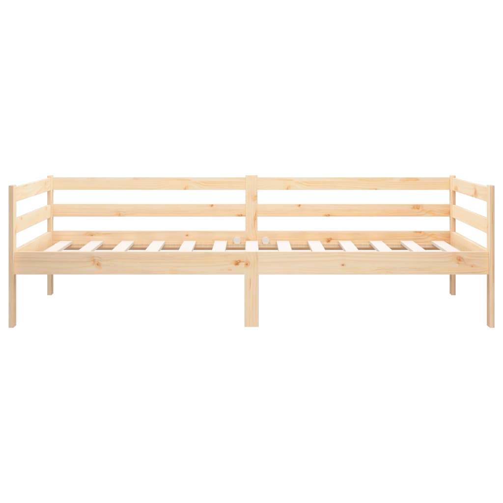 Dnevni krevet bez madraca 80 x 200 cm od masivne borovine