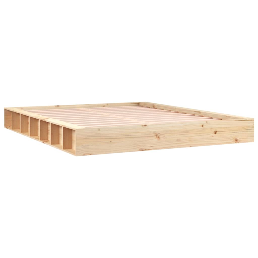 Okvir za krevet 200 x 200 cm od masivnog drva