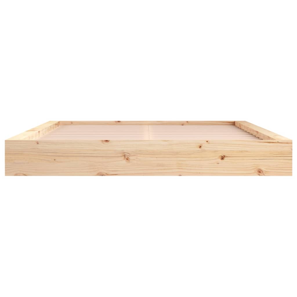 Okvir za krevet 200 x 200 cm od masivnog drva