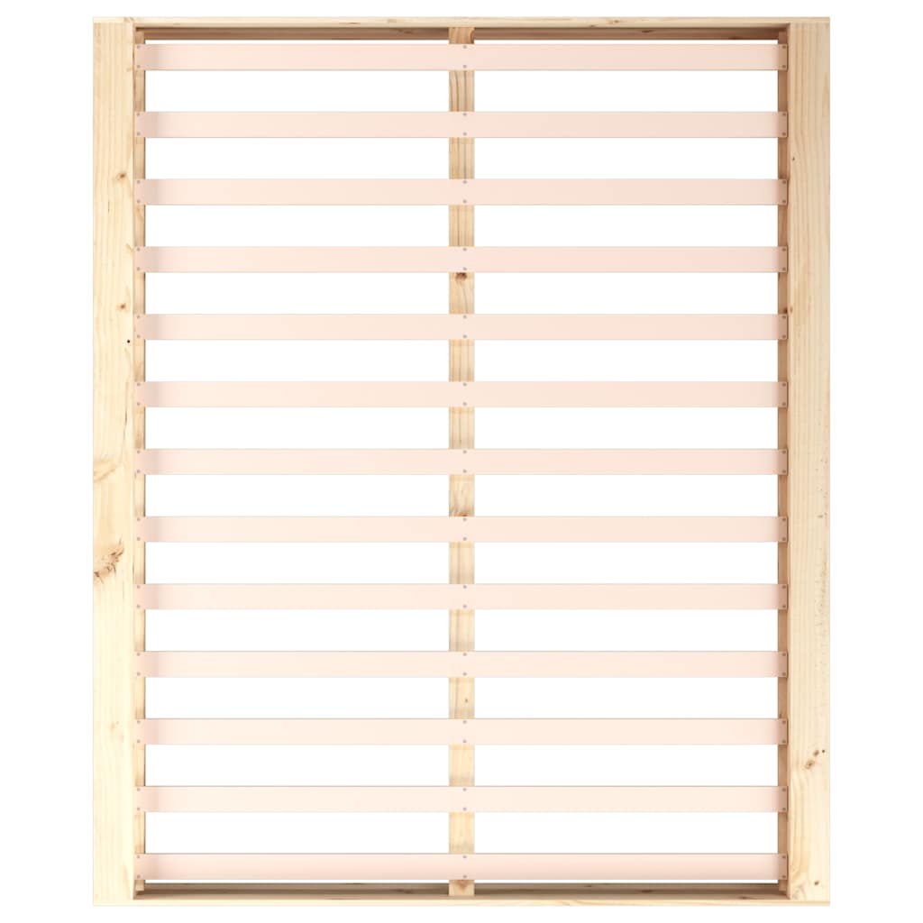 Okvir za krevet 160x200 cm od masivne borovine