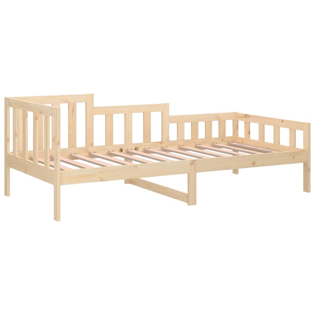 Dnevni krevet bez madraca 90 x 200 cm od masivne borovine