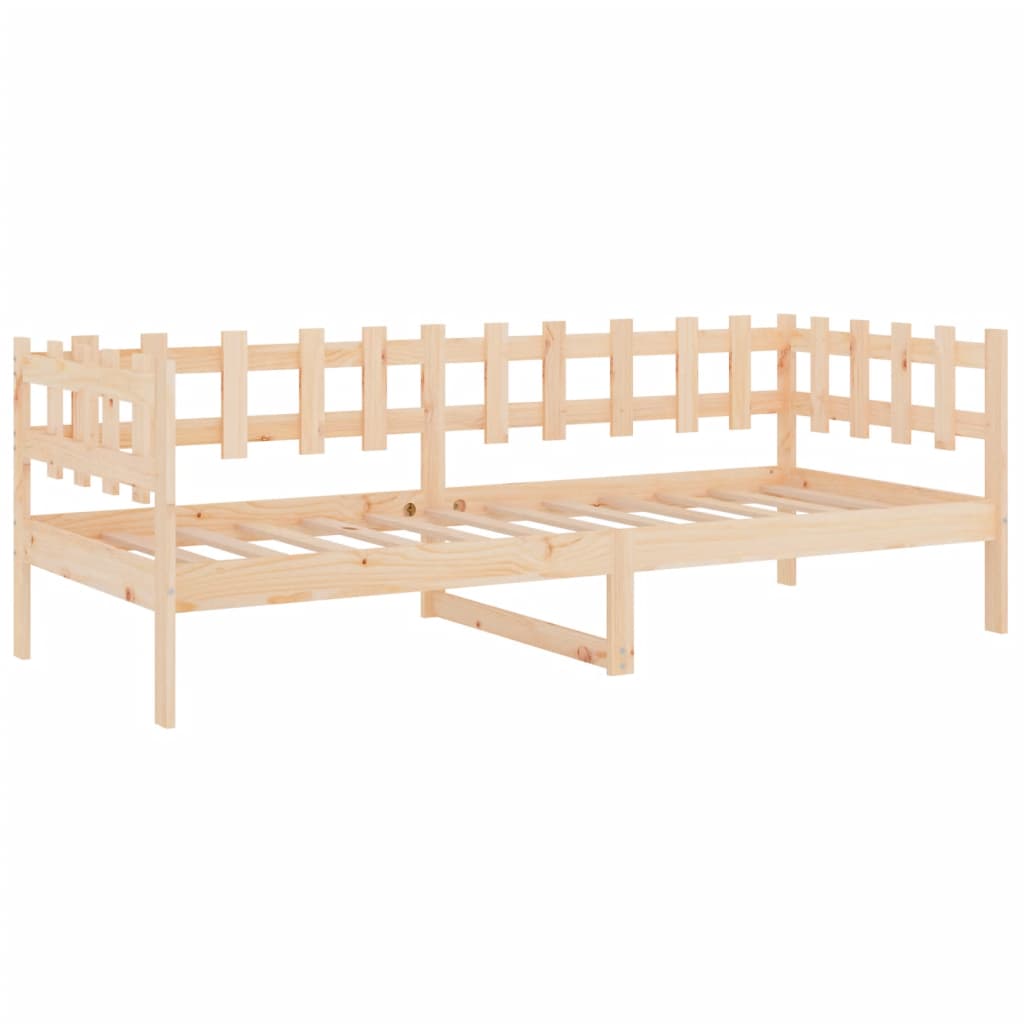 Dnevni krevet bez madraca 90 x 200 cm od masivne borovine