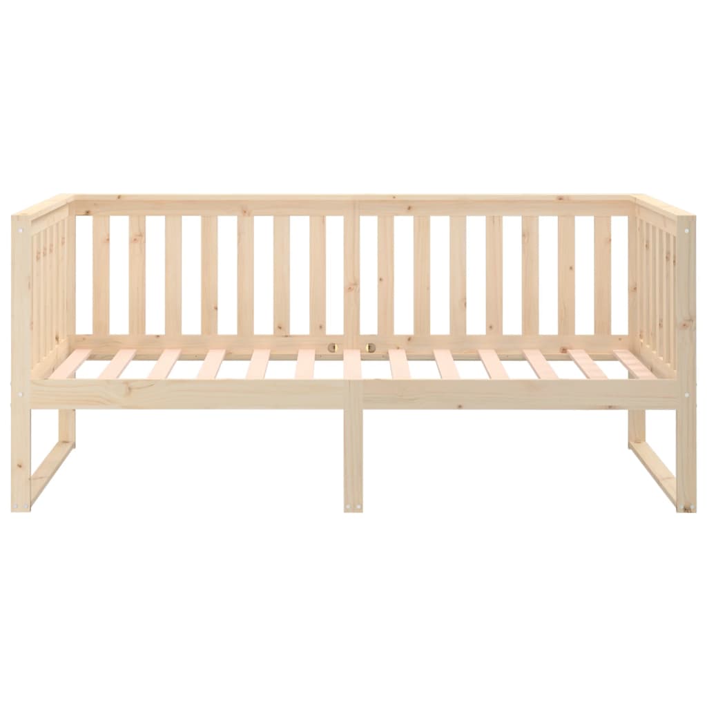 Dnevni krevet bez madraca 90 x 200 cm od masivne borovine