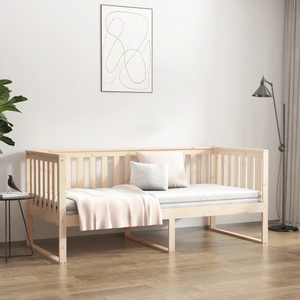 Dnevni krevet bez madraca 90 x 190 cm od masivne borovine