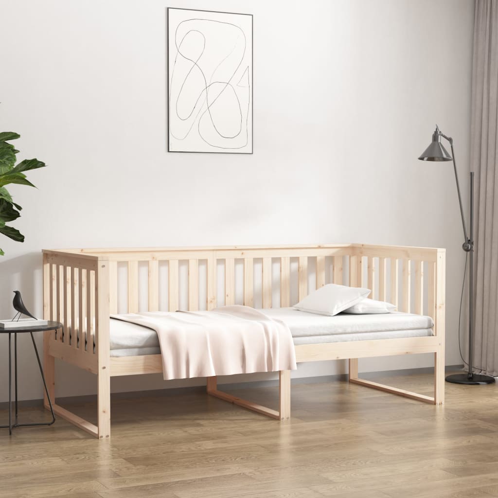 Dnevni krevet bez madraca 90 x 190 cm od masivne borovine