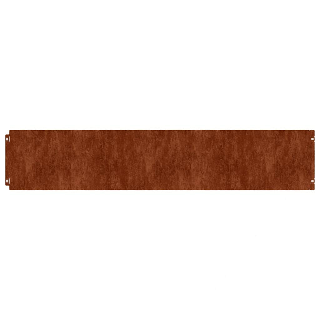 Rubnjaci za travnjak 10 kom fleksibilni 20x103 cm čelik COR-TEN