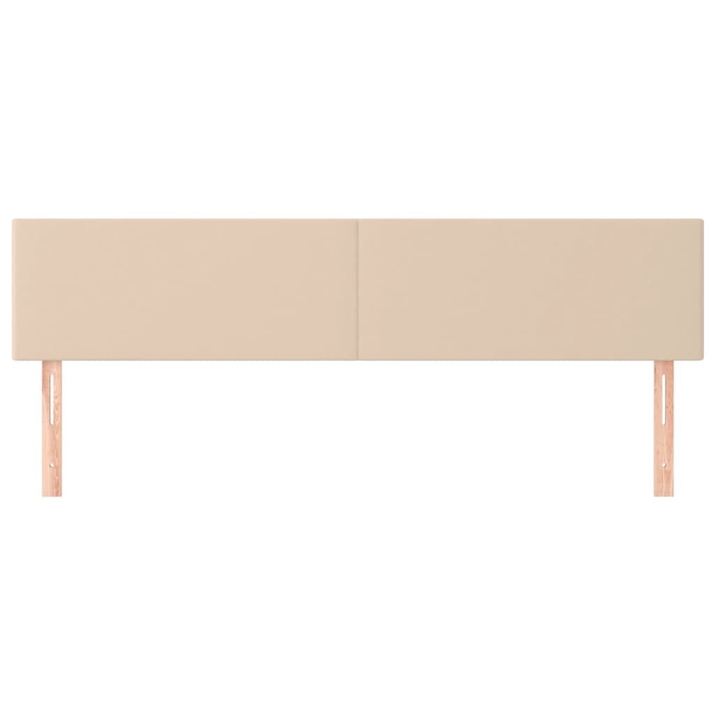 Uzglavlja cappuccina 180x5x78/88 cm od umjetne kože
