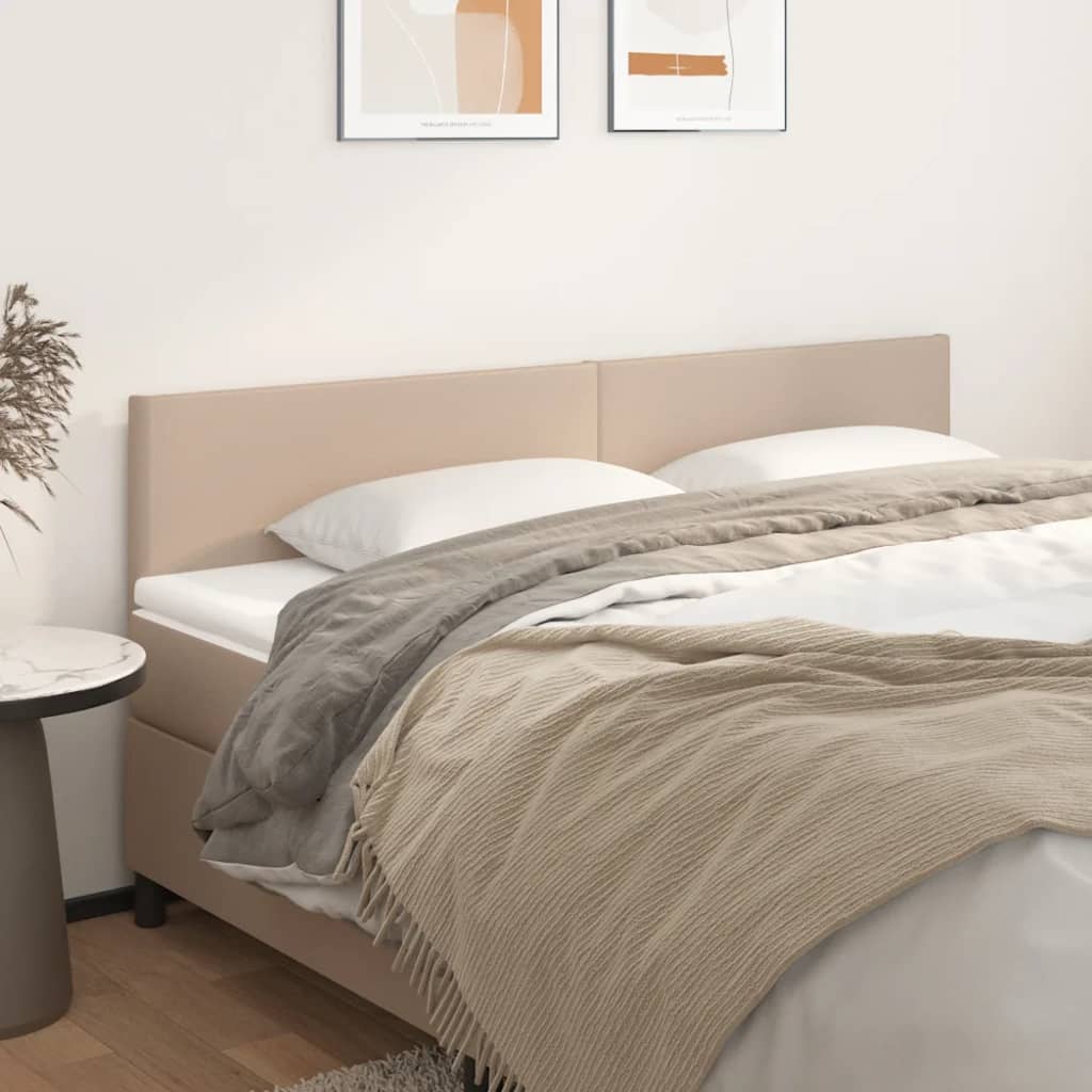 Uzglavlja cappuccina 200x5x78/88 cm od umjetne kože
